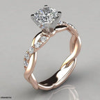 CSH Cushion Cut Ring
