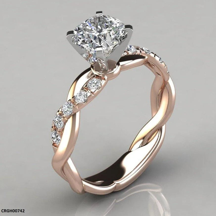 CSH Cushion Cut Ring