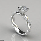 CSH Cushion Cut Ring