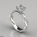 CSH Cushion Cut Ring