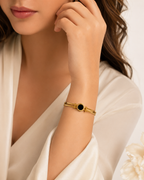 Noir Black Clover Handcuff Bracelet