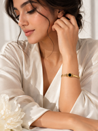 Noir Black Clover Handcuff Bracelet