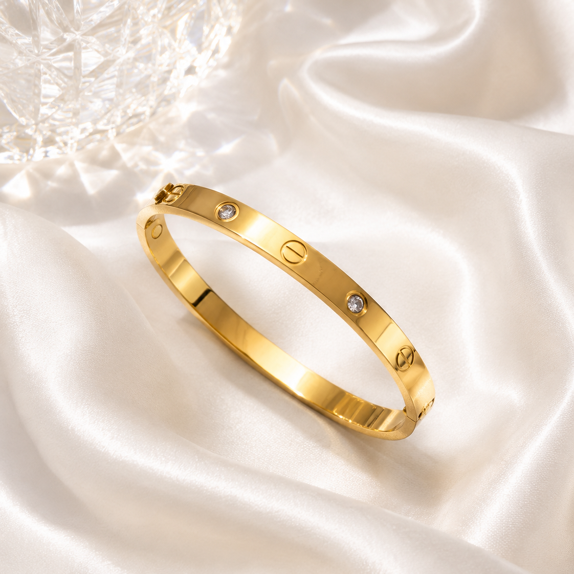 Luxe Screw Cuff Bracelet