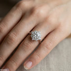KYC Flower Stone ZIRCON Ring